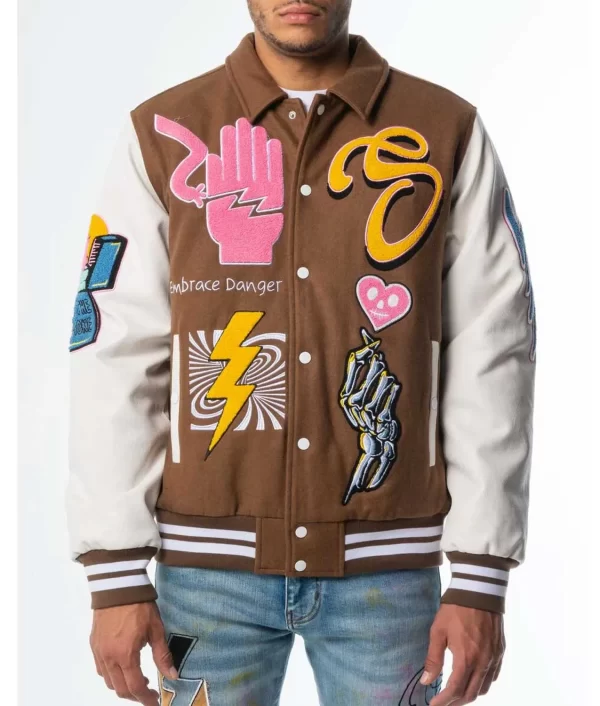 Sugarhill Danger Wool Varsity Jacket