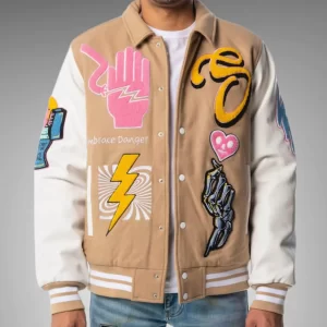 Sugarhill Danger Wool Varsity Jacket