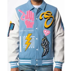 Sugarhill Danger Wool Varsity Jacket