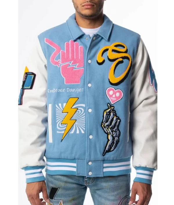 Sugarhill Danger Wool Varsity Jacket