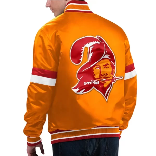 Tampa Bay Buccaneers Gridiron Classics Home Game Satin Jacket