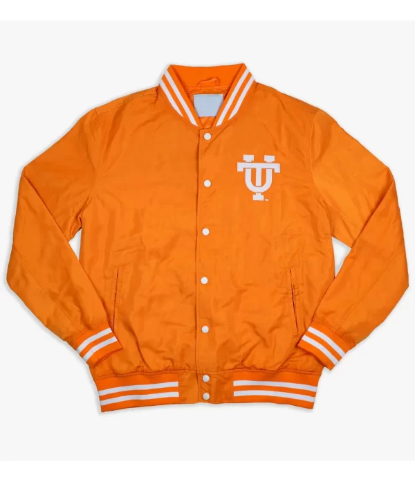 Tennessee Vols Script Satin Bomber Jacket