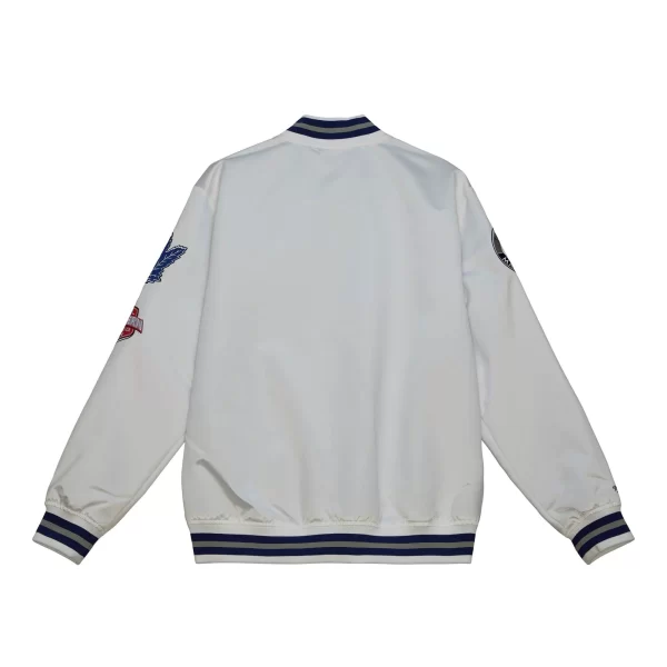 Maple Leaf Mitchell & Ness Men's City Satin Jacket