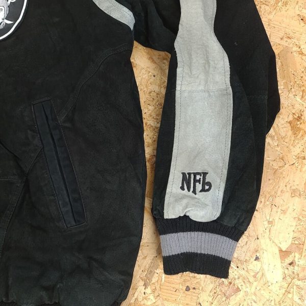 Vintage Mens LAS VEGAS RAIDERS Suede Jackets