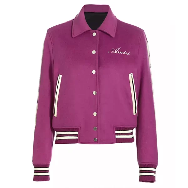 Women’s Amiri Purple Wool Jacket