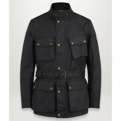 Aidan and Just Like That John Corbett Black Leather Jacket