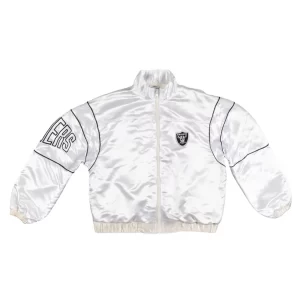 Al Davis 1994-95 Oakland Raiders Satin Jacket