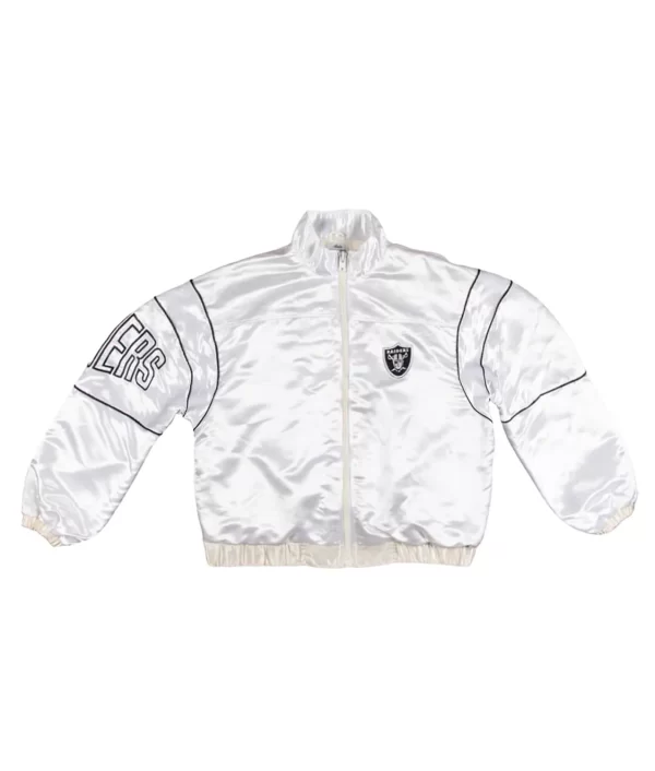 Al Davis 1994-95 Oakland Raiders Satin Jacket