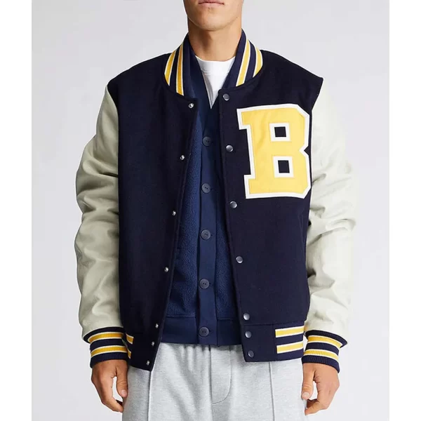 Bel-Air Academy Navy and White Varsity Jackets