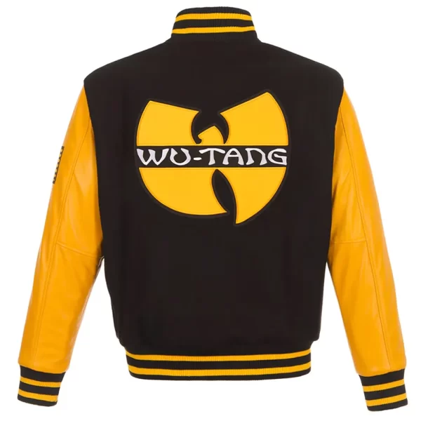 Classic WU Tang Black & Yellow Varsity Wool Jacket