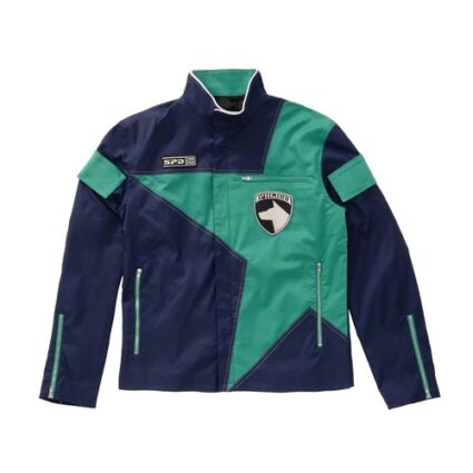 Dekaranger Deka Green S.P.D. Navy Blue & Green Jacket
