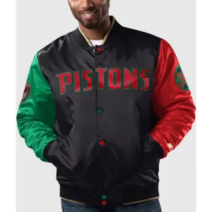 Detroit Pistons Ty Mopkins Black History Month Jacket