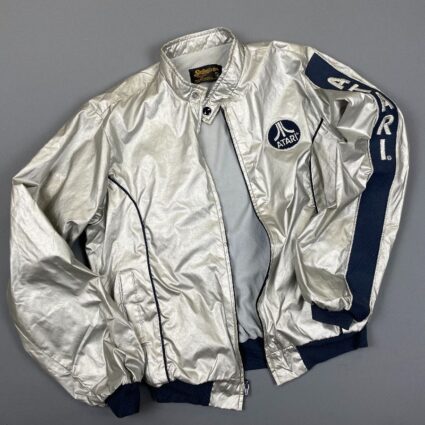 Fun! Metallic Silver Atari Jacket