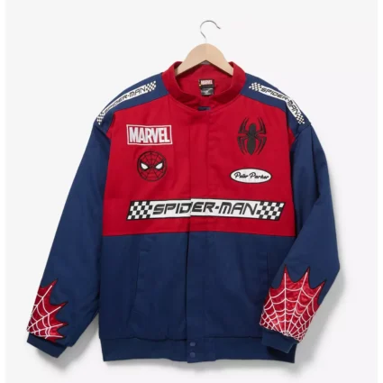 Marvel Spider-Man Racing Blue Jacket