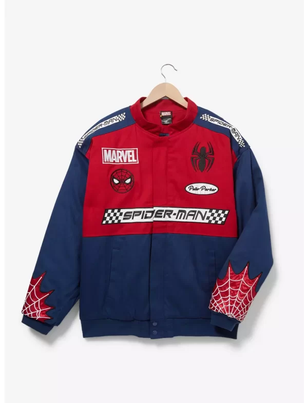 Marvel Spider-Man Racing Blue Jacket