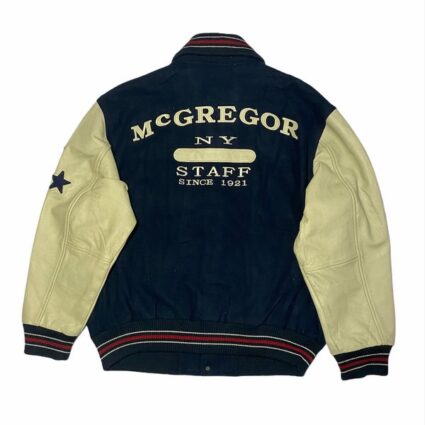 Mcgregor Vintage Leather Varsity Jacket