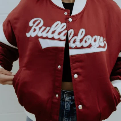 Mississippi State Bulldogs Varsity Red Jacket