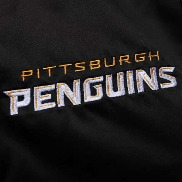 Pittsburgh Penguins Heavyweight Satin Jackets