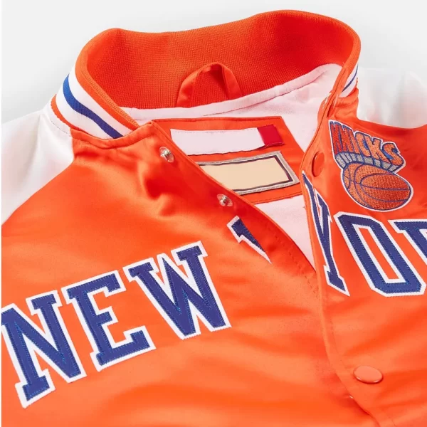 Prime Time NY Knicks Orange & White Jacket