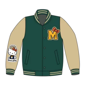 SPECIAL ORDER Print Rock Bruno Mars Hello Kitty Varsity Jacket