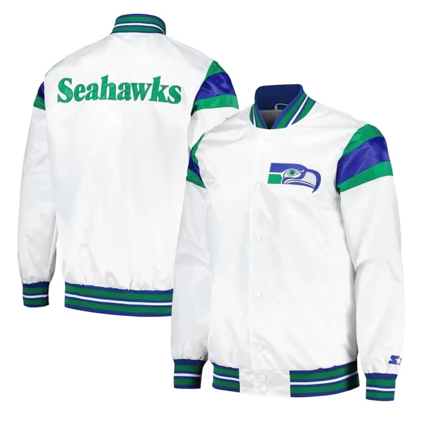 Seattle Seahawks Midweight Satin Jacket