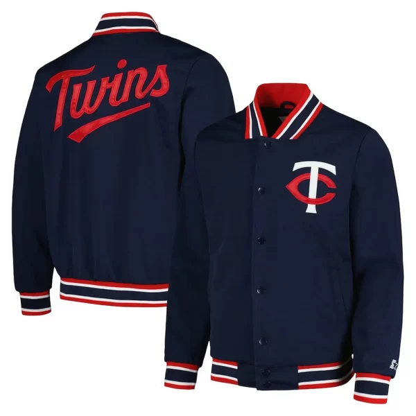 Secret Weapon Minnesota Twins Navy Jacket