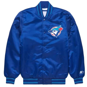 Toronto Blue Jays Classic Royal Blue Satin Jacket