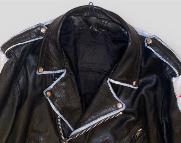 Very Rare Hand Painted Leather Jacket