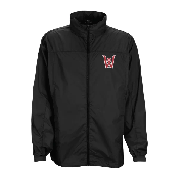 Worcester Red Sox Vantage Black Heart W FZ Hooded Jacket