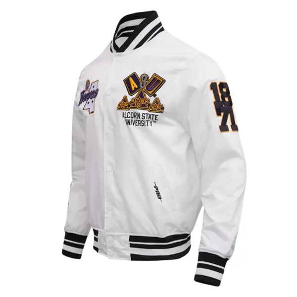 Alcorn State University Homecoming Rib Satin Jacket