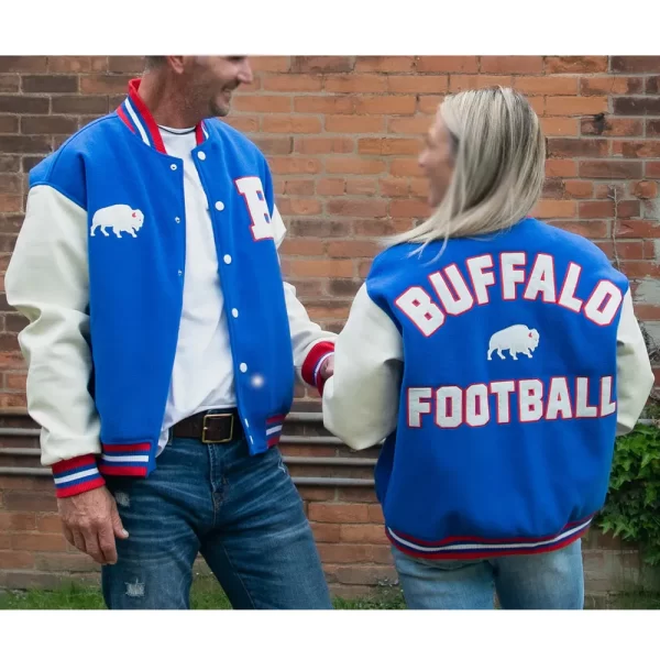 Buffalo Bills Football Varsity Jacket