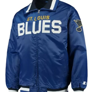 Captain II St. Louis Blues Satin Jacket