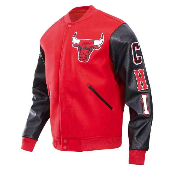 Classic Chicago Bulls Varsity Wool Jackets