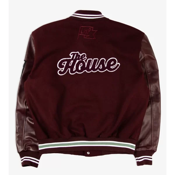 Classic Motto 3.0 Morehouse College Varsity Maroon Wool Jacket