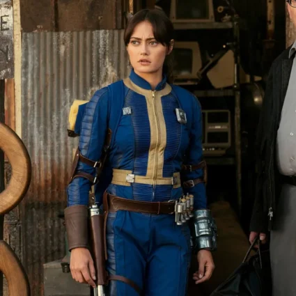 Fallout Blue Cotton Jacket