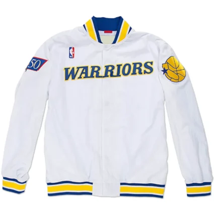 Golden State Warriors 1996-97 Warm Up Satin Jacket