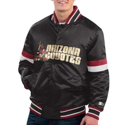 Home Game Arizona Coyotes Black Jacket