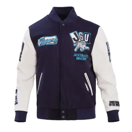 Homecoming Jackson State University Wool Varsity Jacket