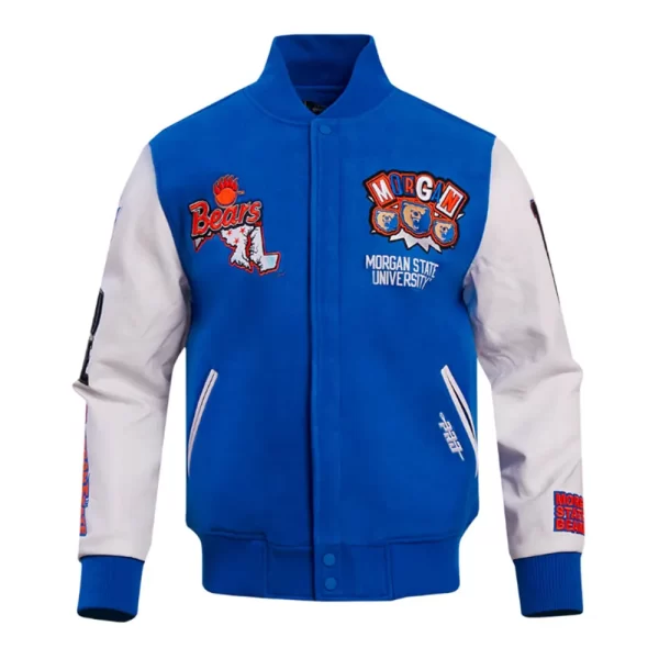 Homecoming Morgan State University Wool Varsity Jacket