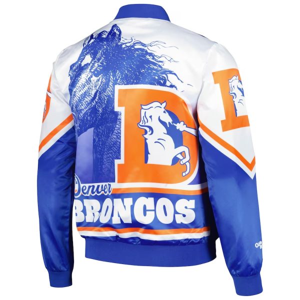 Men's Chalk Line Denver Broncos Fanimation Satin Jacket