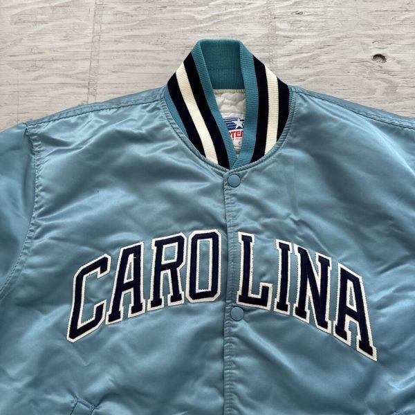 NCAA Starter University OfNorth Carolina Satin Jacket