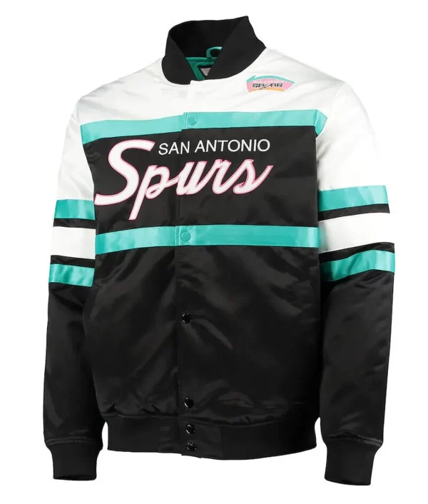 Special Script San Antonio Spurs Satin Jacket