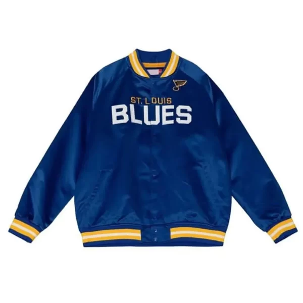 St. Louis Blues Youth Lightweight Satin Jacket