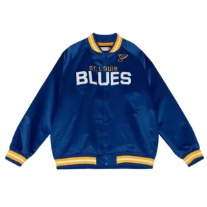 St. Louis Blues Youth Lightweight Satin Jacket