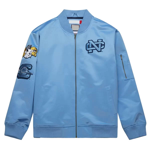 University of North Carolina Vintage Logo Light Blue Jacket