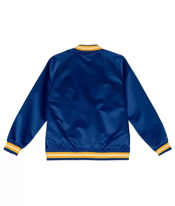 Youth St. Louis Blues Lightweight Blue Satin Jacket