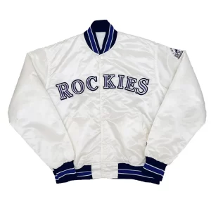 1990’s Colorado Rockies White Satin Jacket