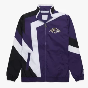 Baltimore Ravens Star Windbreaker Nylon Jacket