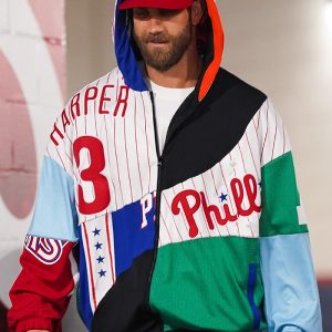 Bryce Harper Phillies Opening Day Cotton Jacket
