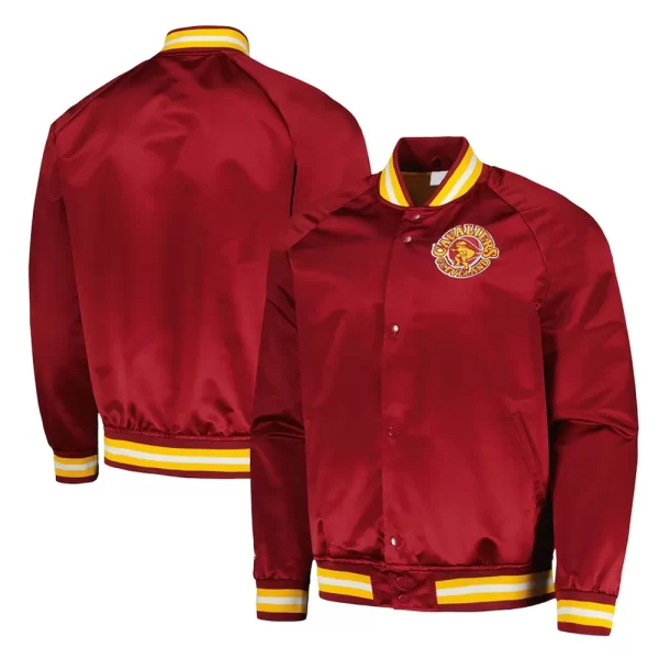 Cleveland Cavaliers Throwback Wordmark Wine Jacket